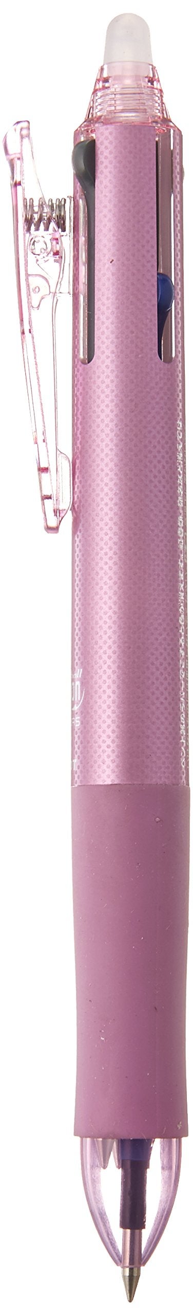Pilot Frixion 4 Color Ballpoint Pen, Pink Body (LKFB-80EF-P) - Image 1